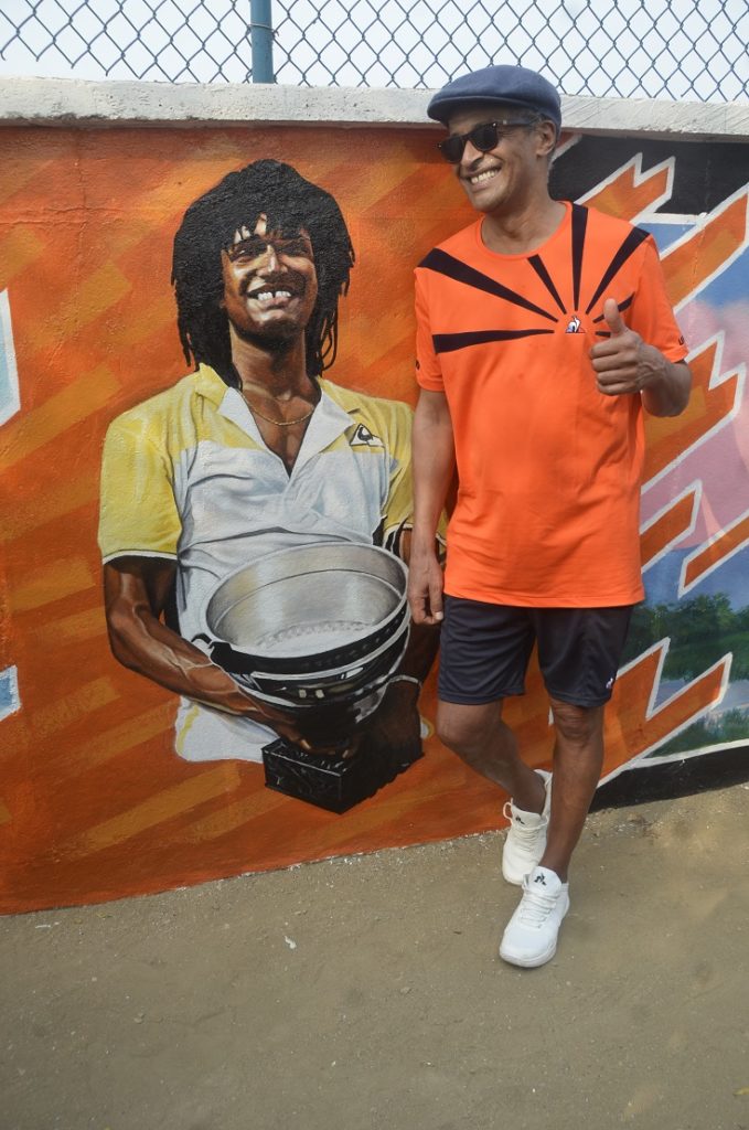 Yannick Noah vainqueur de Roland Garros 1983